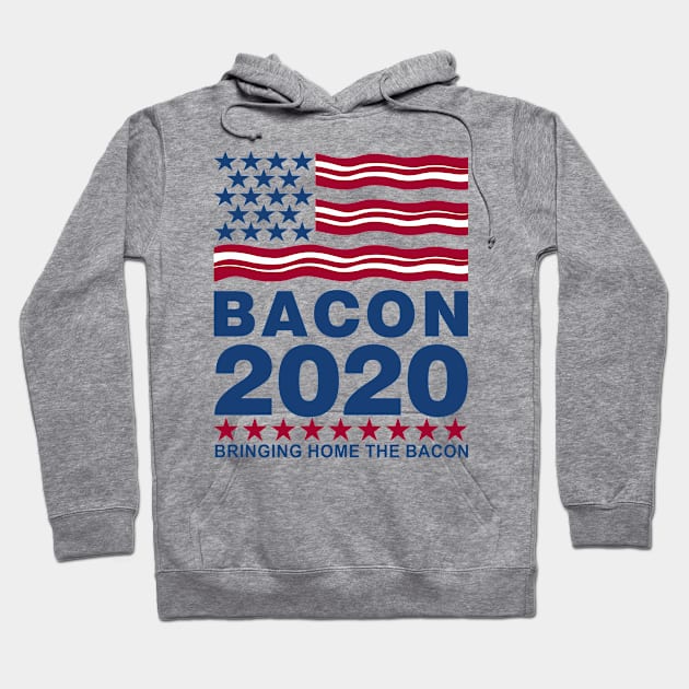 Vote Bacon 2020 Hoodie by DavesTees